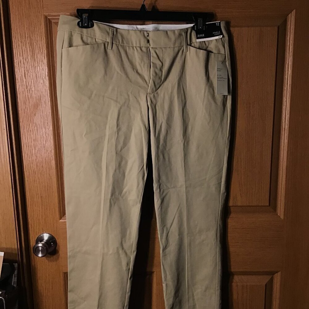 Ana A Tan Ankle Pants